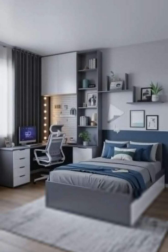 66+ Boys Bedroom Ideas For Stylish, Budget-Friendly, And Modern Spaces That Grow With Your Child 3 Choosing the Right Color Palette for Boys Bedroom Ideas
