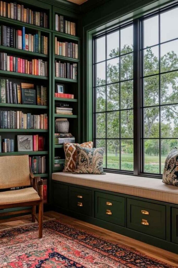 Library Room Ideas That Feel Cozy, Modern, and Budget Friendly 4 Cozy Library Room Ideas That Feel Warm and Inviting