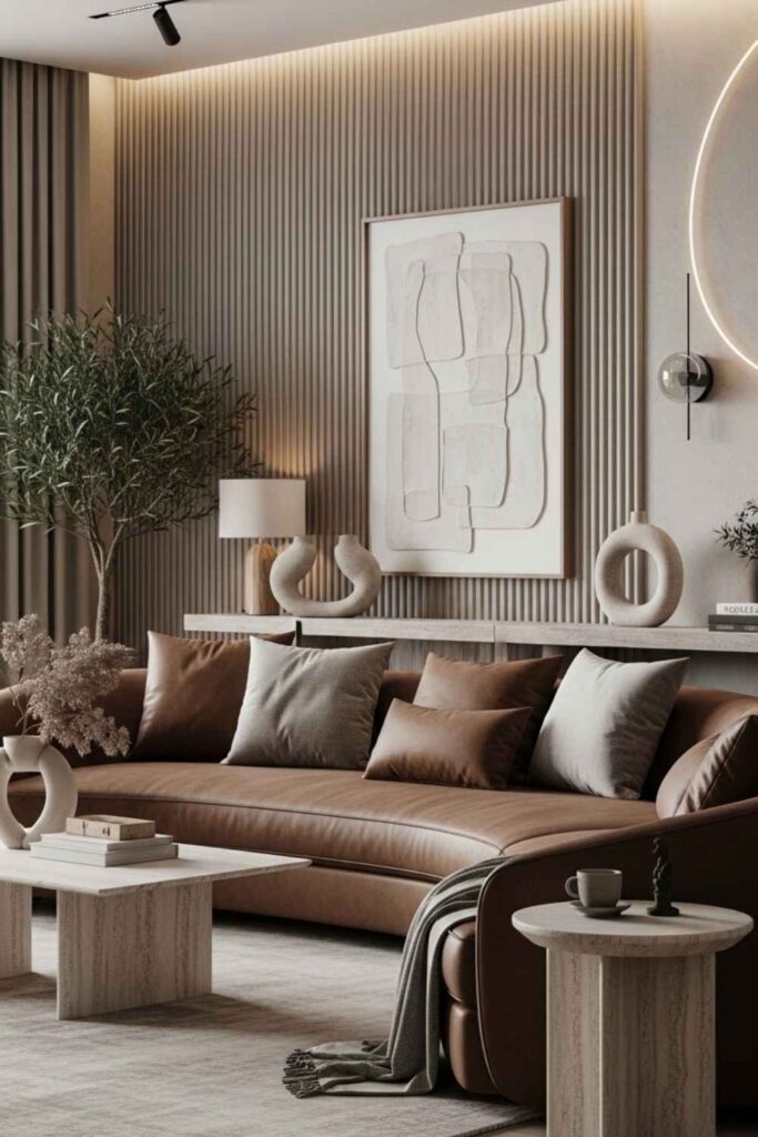 20+ Brown Couch Living Room Ideas That Transform Your Space 2 Latest Trends in Brown Couch Living Room Ideas