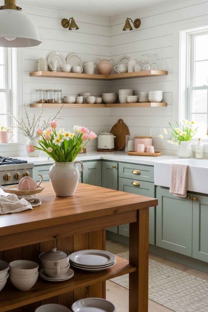 15+ Cozy Rustic Kitchen Design Inspiration 4 Seasonal Colors & Combinations