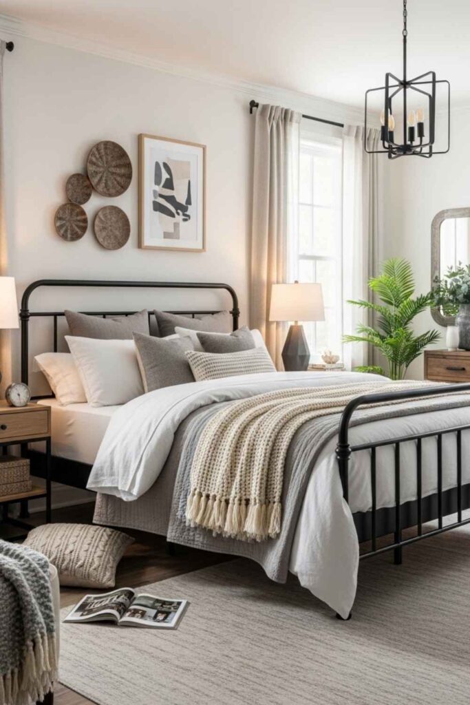 20+ Black Metal Bed Frame Bedroom Ideas Modern Styling Guide 3 Best Styles Ideas and Design Concepts