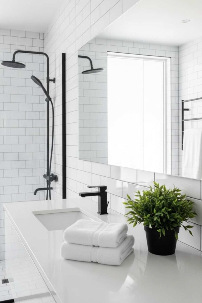 Black and White Bathroom Ideas Timeless Designs for Modern Homes 7 How to Maintain & Refresh the Space
