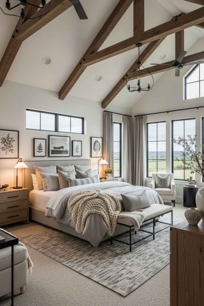 Inspiring Barndominium Master Bedroom Ideas for Cozy Rustic Modern Retreat 2 Latest Trends in Barndominium Master Bedroom Ideas