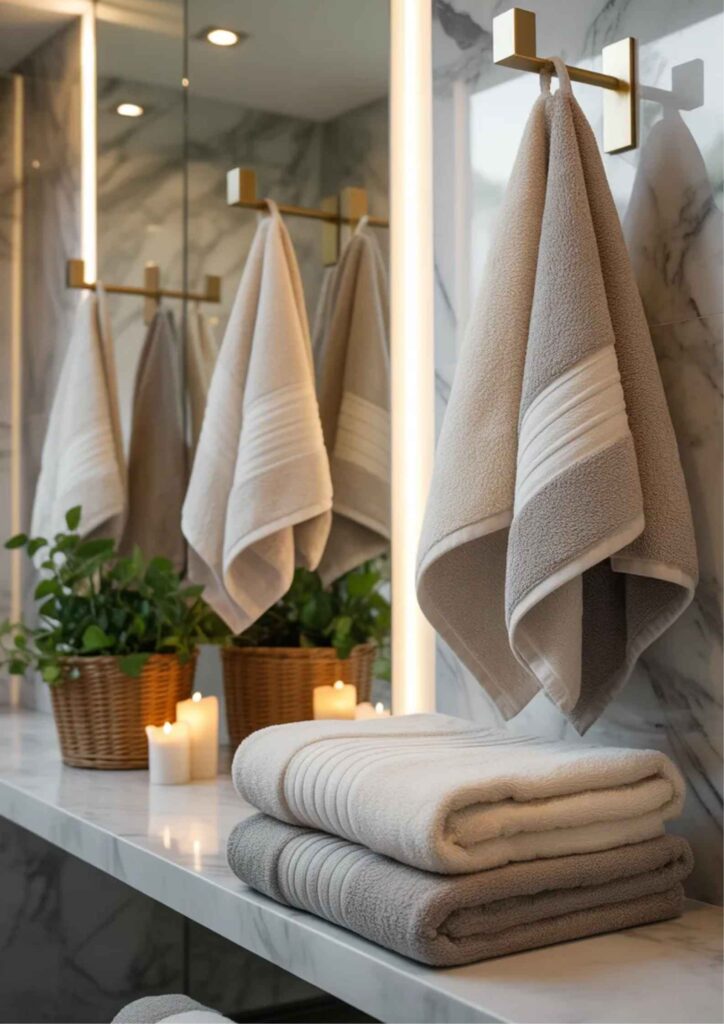 28 Bathroom Towel Hanging Ideas Stylish Ways to Elevate Your Bathroom Decor 6 Premium Luxury Ideas