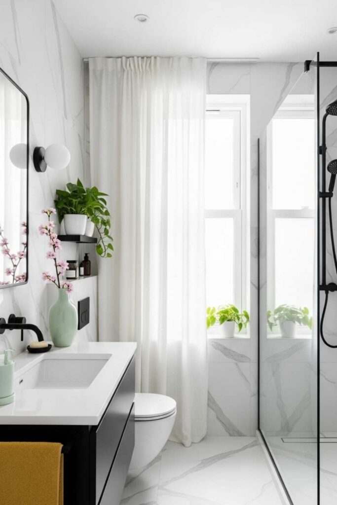 Black and White Bathroom Ideas Timeless Designs for Modern Homes 3 Seasonal Colors & Combinations