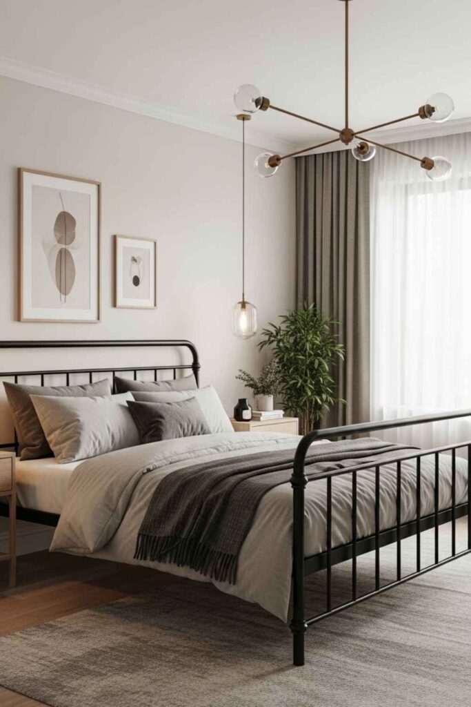 20+ Black Metal Bed Frame Bedroom Ideas Modern Styling Guide 6 Styling Ideas for Different Spaces
