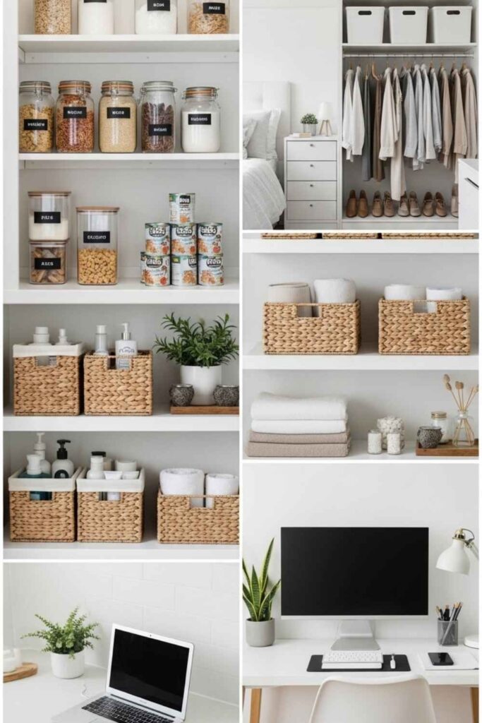 Modern Organization Ideas for the Home Smart Storage & Beautiful Living 6 Styling Ideas for Different Spaces