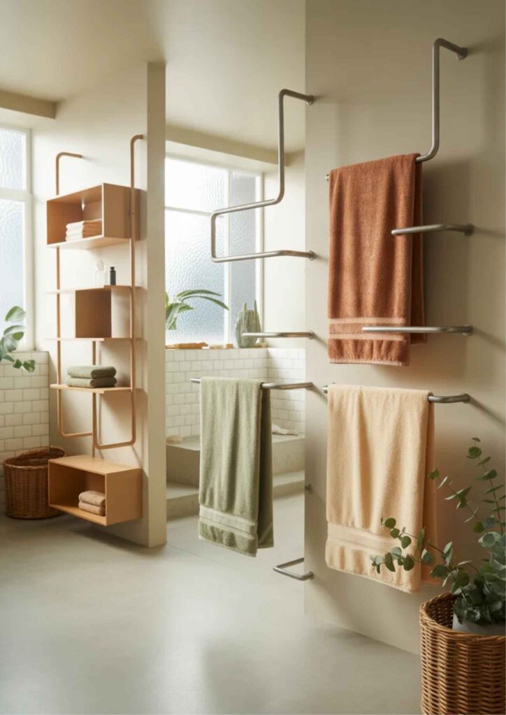 28 Bathroom Towel Hanging Ideas Stylish Ways to Elevate Your Bathroom Decor 7 Trend Forecast for Upcoming Year